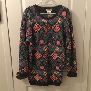 Womens crew neck pullover fashion sweater